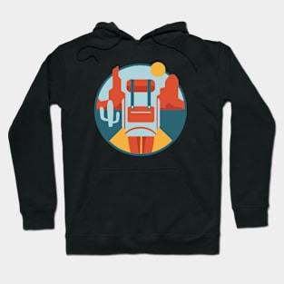 Iconic Hiking Design for Adventurers Hoodie